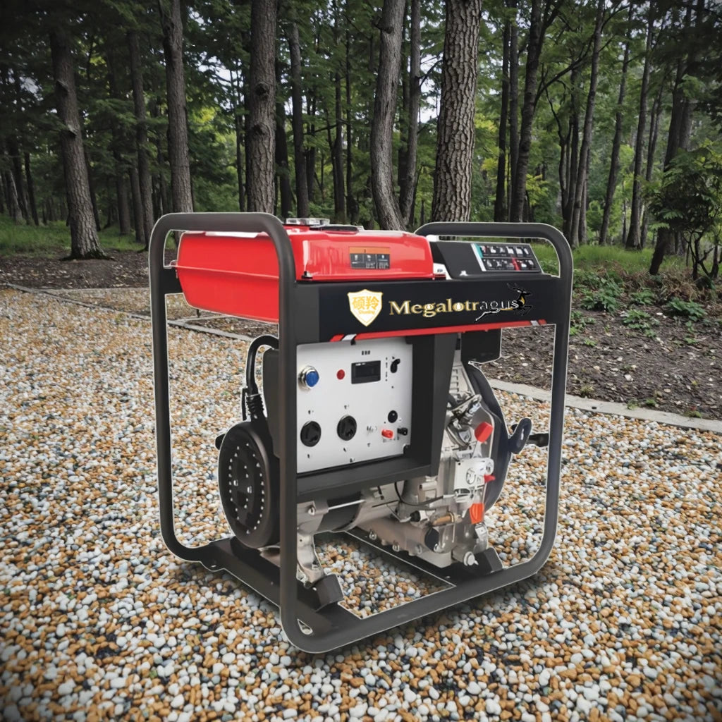 3kw AVR Air-Cooled Gasoline Engine Portable Generator with DC Output Recoil Start Camping Use