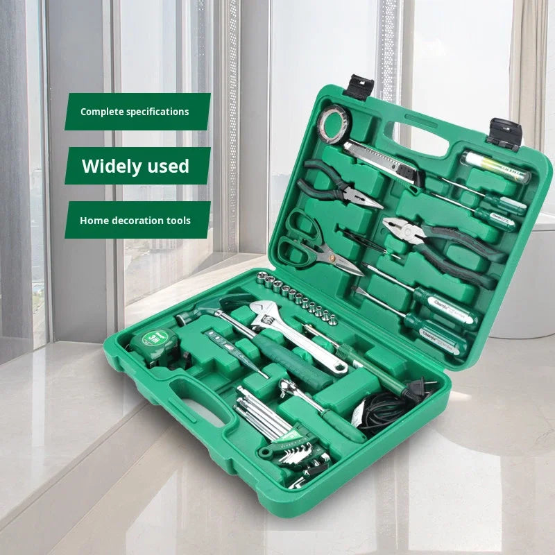 PEIFENG 12 16-123 Piece Household Universal Manual Carbon Steel Kit Handles Customizable Hand Hardware Set Hard Case OEM