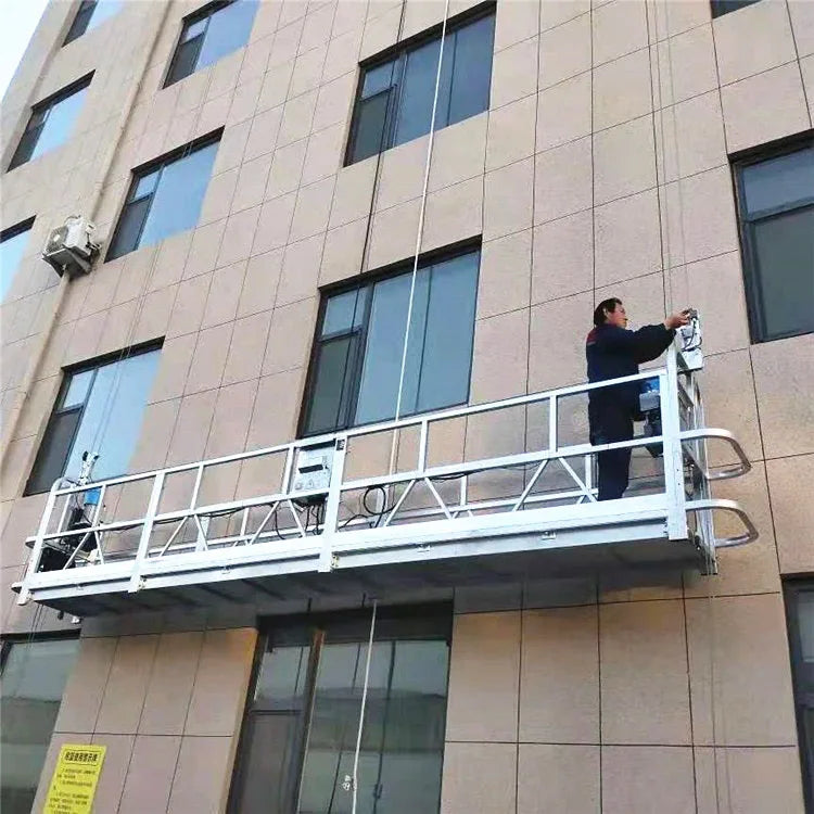 ZLP800 Wire Rope Suspended Working Platform High-rising Window Cleaning Equipment