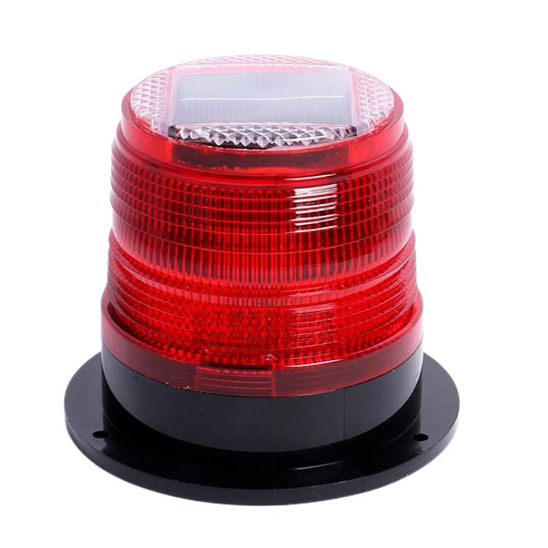 Solar LED Magnetic Strobe Warning Light – Emergency Car Roof & Traffic Beacon