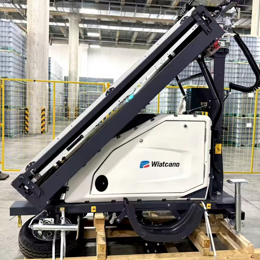 Atlas Copco HiLight MS 4 Portable LED Solar Light Tower