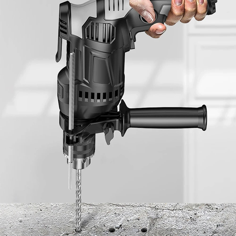 Drill Bit Set 7 Pieces, Concrete Drill Bit 160mm(Diameter4, 5, 6, 7, 8, 10,12mm), Hammer Drill Bit with 4 Cutting Edges