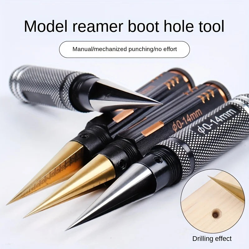 Reamer Drill Bit Set for Woodworking, Model Making, and DIY Crafts