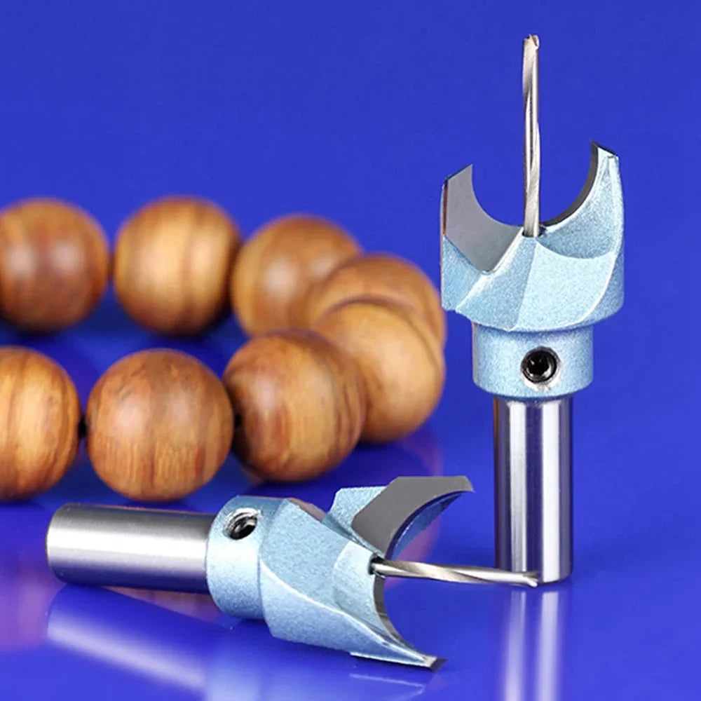 Prodrills Wooden Beads Drills Bit Solid Carbide Woodworking Router Bit 6mm 8mm 10mm 15mm 20mm