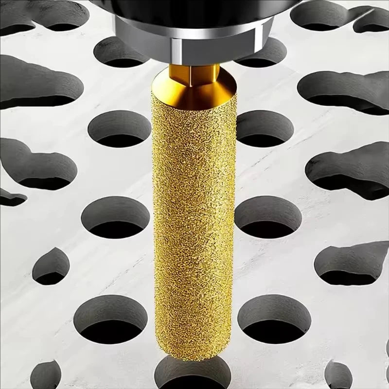 Diamond Core Bits Hex Shank Dry Drilling for Ceramic Tile Granite Marble Hole Saw Tile Cutting Tool Set