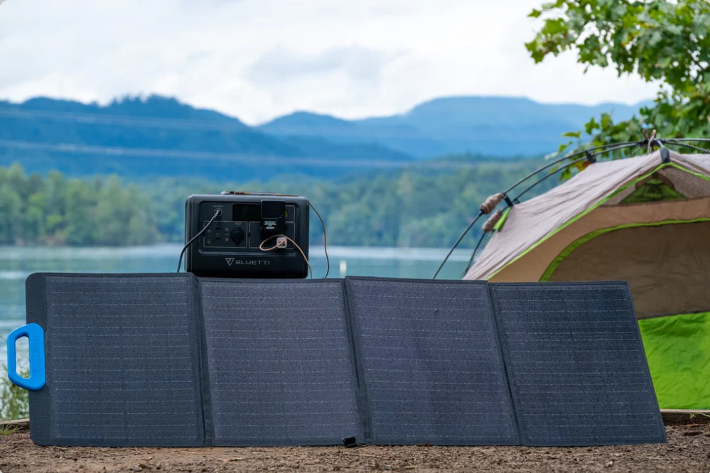 BLUETTI PV120 120W Foldable Solar Panel – Portable Monocrystalline Solar Charger-1