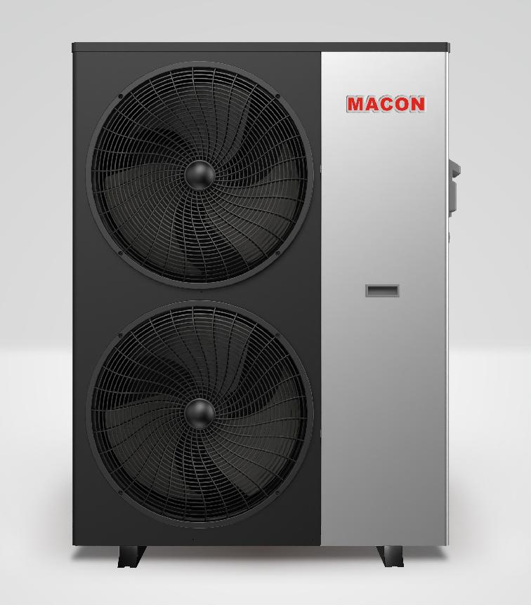Macon 18.6kW R32 DC Inverter Heat Pump Water Heater & Home Heating System