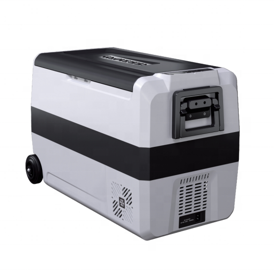 45L Portable Dual-Zone Compressor Car Fridge Freezer – 12V/24V DC, Solar & Battery Ready