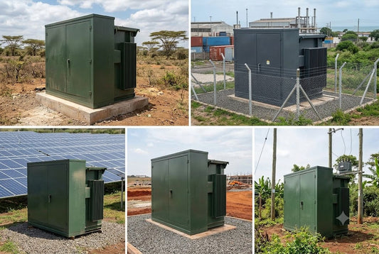 DERUI 500kVA Oil-Immersed Pad-Mounted Transformer – 13.8kV to 480V, 3-Phase