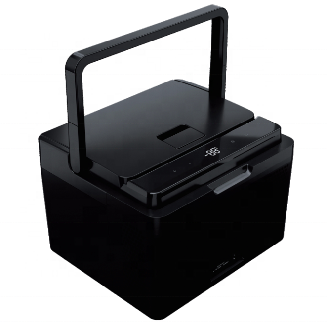 45L Portable Dual-Zone Compressor Car Fridge Freezer – 12V/24V DC, Solar & Battery Ready