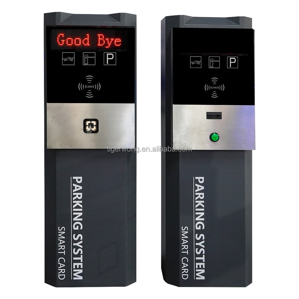 TGW Solar-Powered Smart Car Park Entrance Terminal & RFID Ticket System