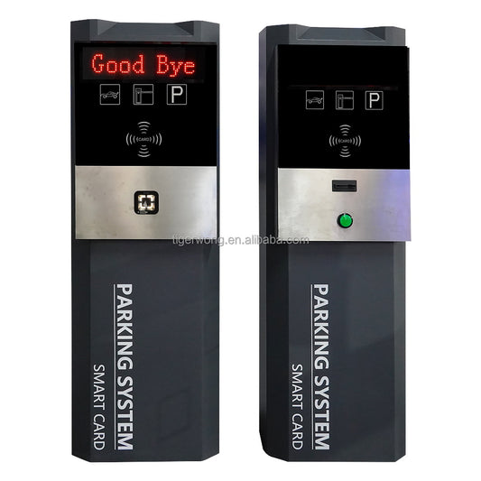 TGW Solar-Powered Smart Car Park Entrance Terminal & RFID Ticket System