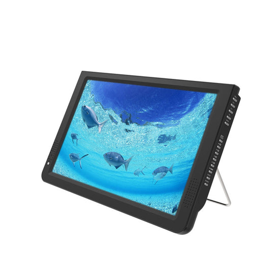 14" Portable Digital TV with Built-in Battery & Solar/12V DC Input