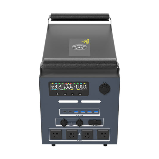 EUROSTON Portable 5500W Hybrid Solar Generator & LiFePO4 Power Station (9280Wh)