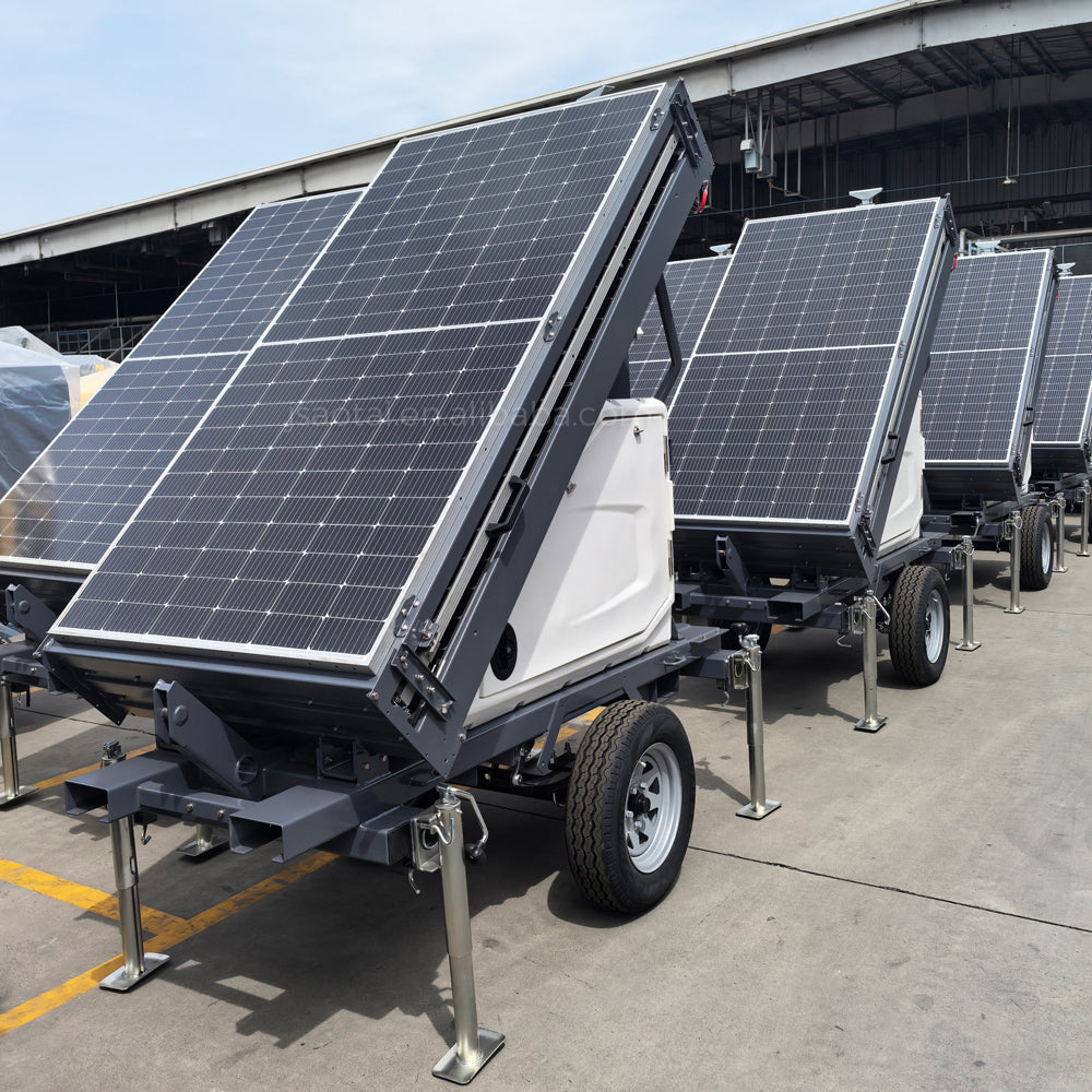 Atlas Copco Mobile Solar LED Light Tower HiLight MS 5