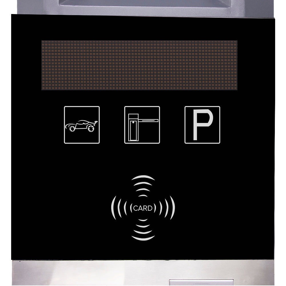 TGW Solar-Powered Smart Car Park Entrance Terminal & RFID Ticket System