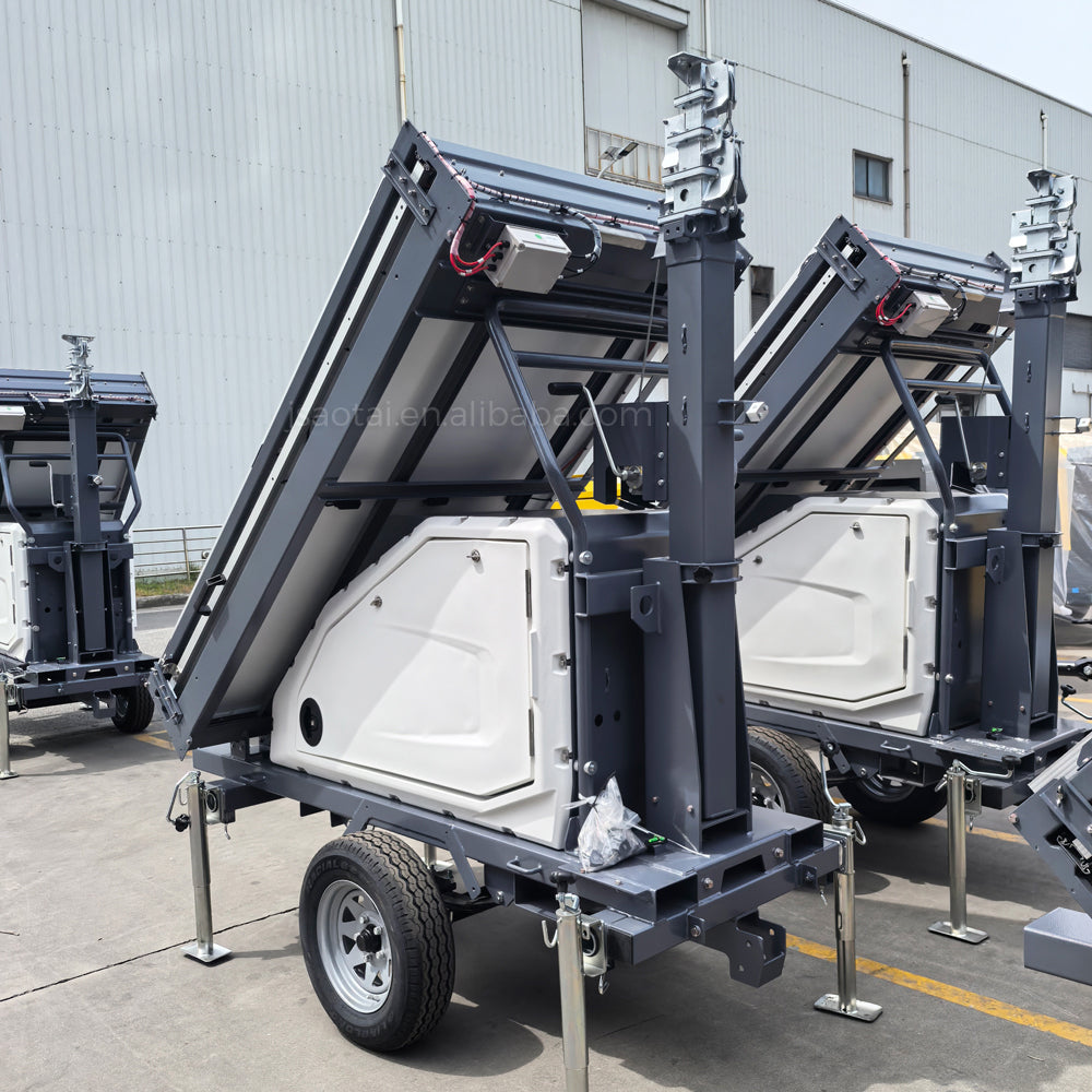 Atlas Copco Mobile Solar LED Light Tower HiLight MS 5