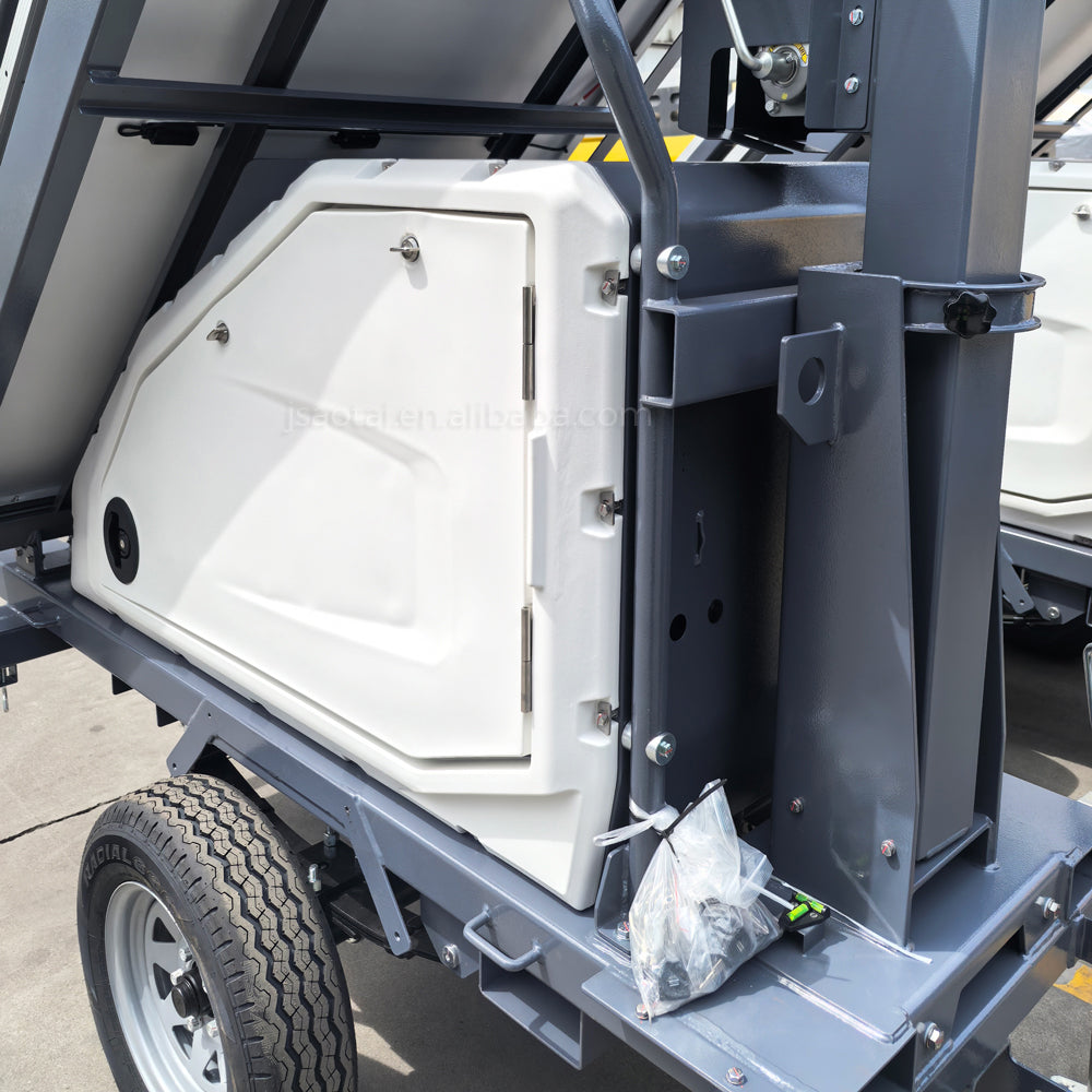 Atlas Copco Mobile Solar LED Light Tower HiLight MS 5