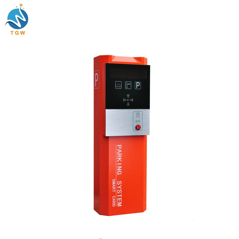 TGW Solar-Powered Smart Car Park Entrance Terminal & RFID Ticket System