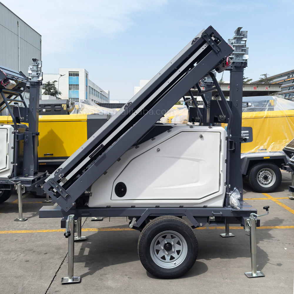 Atlas Copco Mobile Solar LED Light Tower HiLight MS 5