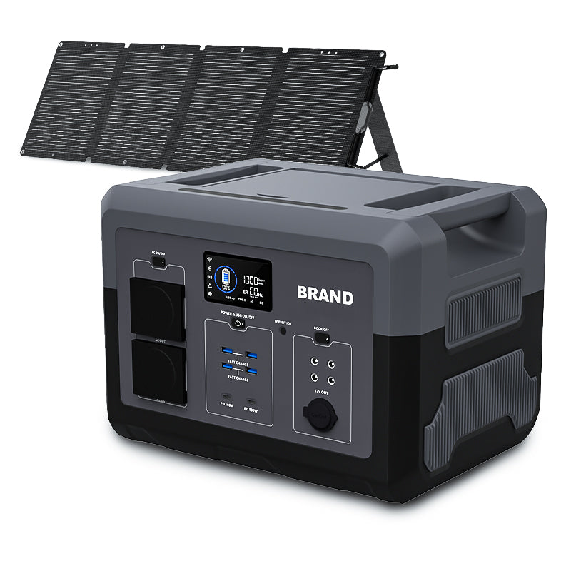 Portable Solar Power Station & UPS Backup (LiFePO4 Lithium Battery) | 300W – 5000W