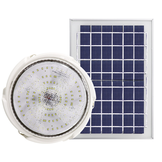 Modern Indoor/Outdoor Solar LED Ceiling Lamp with Remote Control