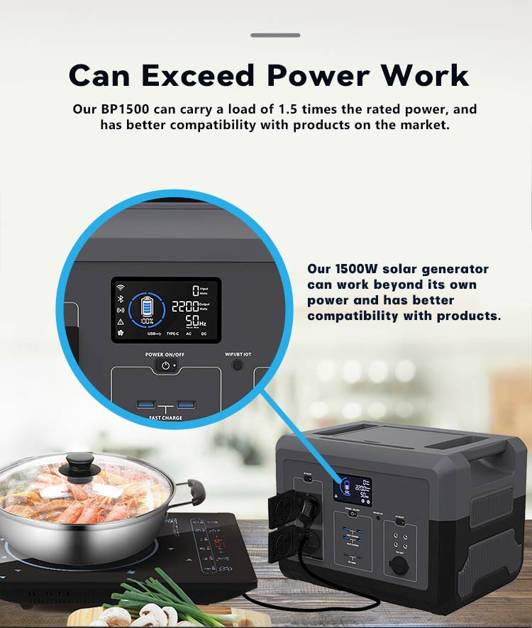 Portable Solar Power Station & UPS Backup (LiFePO4 Lithium Battery) | 300W – 5000W