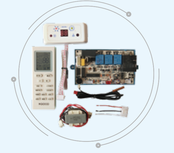 Universal Inverter A/C Control Board System (KD-15) – Wall Mounted AC/DC