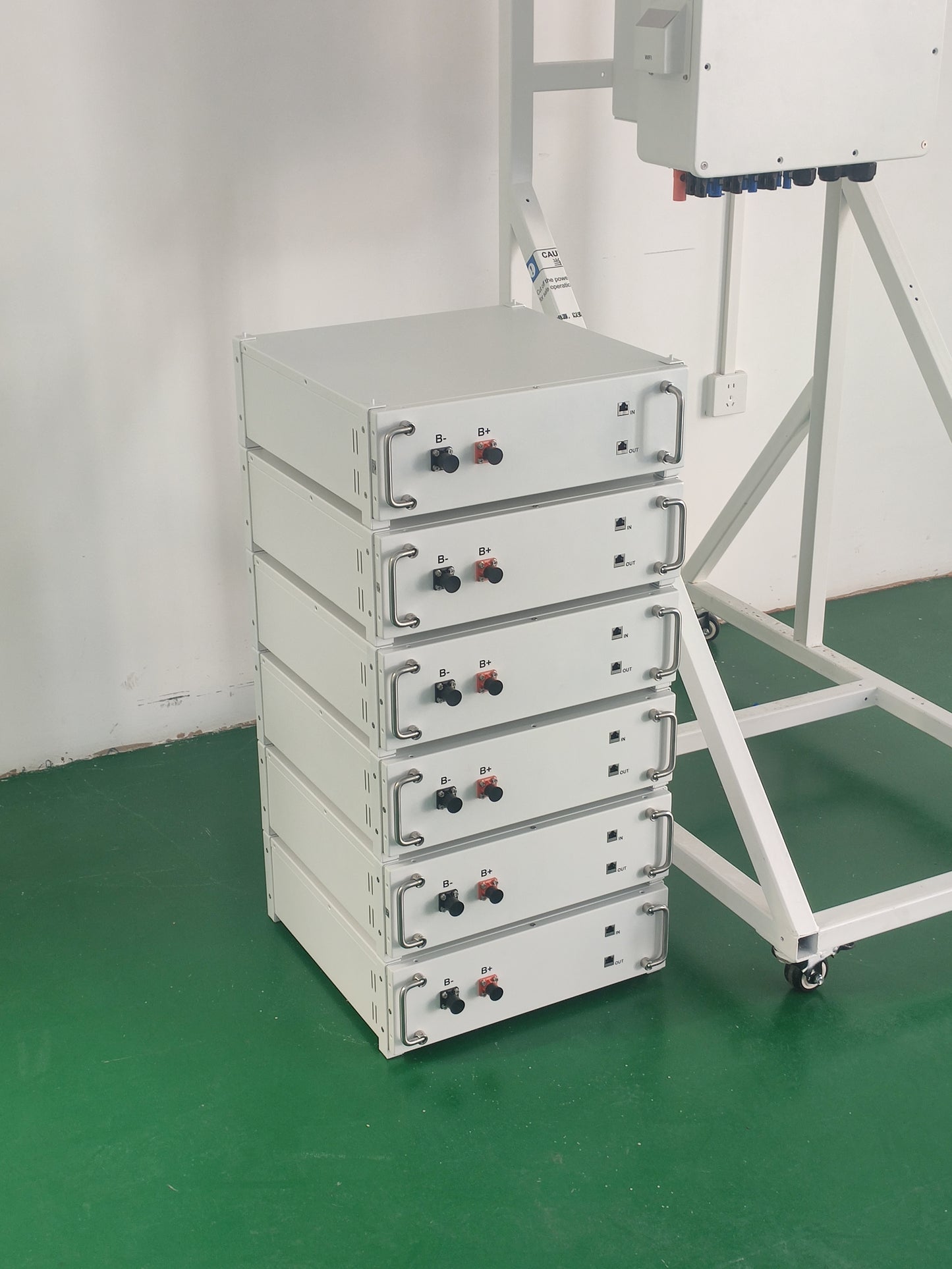 Greensun 51.2V 100Ah LiFePO4 High Voltage Battery – 5.12kWh Stackable Solar Storage Module