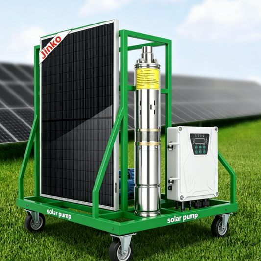 4HP 3000W Heavy-Duty Solar Booster Pump System for Agriculture & Irrigation