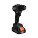 21V Cordless Lithium Electric Drill Set with Battery & Tool Case