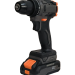 21V Cordless Lithium Electric Drill Set with Battery & Tool Case