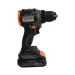 21V Cordless Lithium Electric Drill Set with Battery & Tool Case