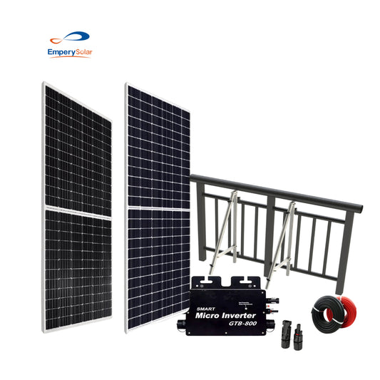 800W Smart On-Grid Balcony & Roof Solar System Kit (with MPPT Micro Inverter)