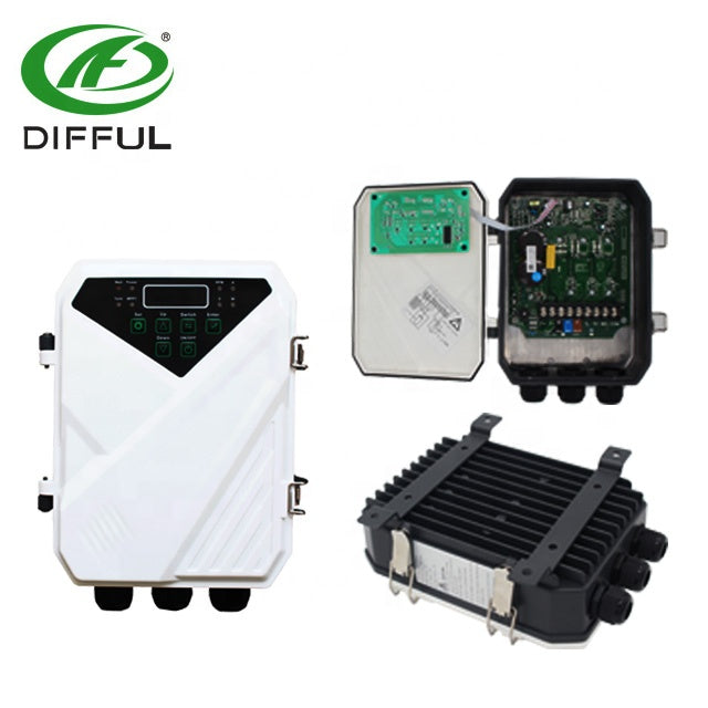 Difful 2HP DC Solar Borehole Submersible Water Pump (1500W, 125m Max Head)