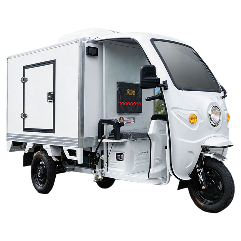 Solar-Powered Mobile Cold Chain Refrigerated Tricycle (1.5m³ / -18°C to 5°C)