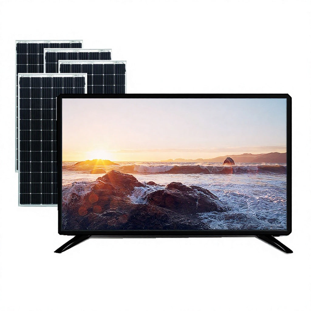 32" Solar-Powered Android Smart TV with Built-in PV Energy Storage