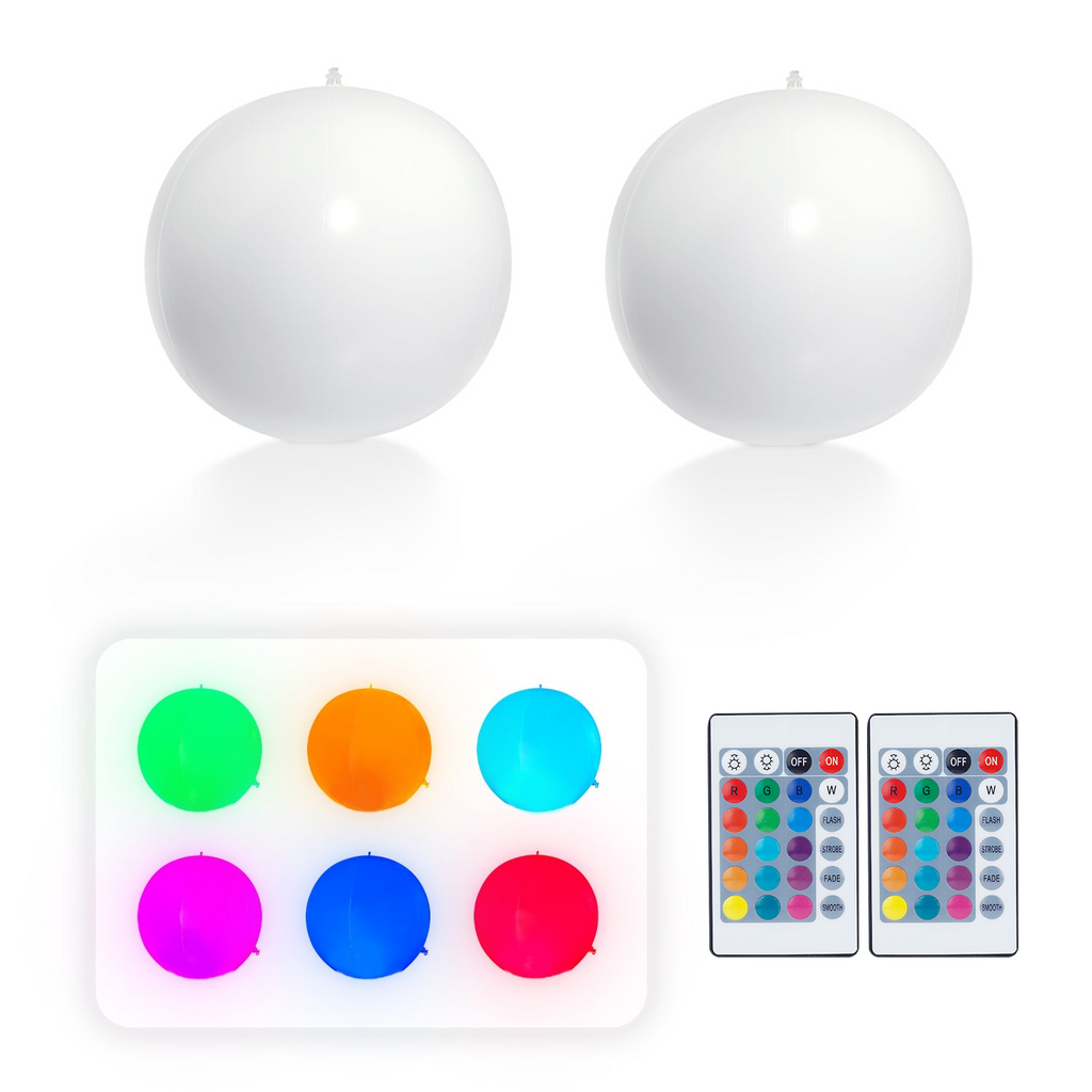 Floating Ball Pool Light Solar Powered-3