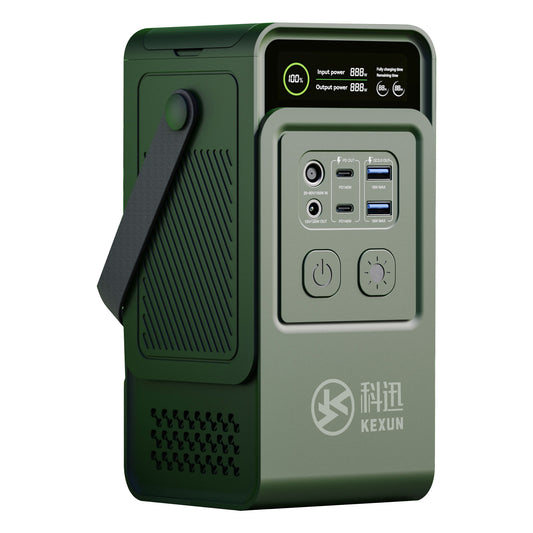 200W / 192Wh Portable Solar Generator Power Station (LiFePO4) — Off-Grid Emergency Backup