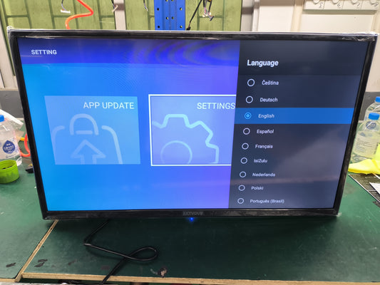 19" DC 12V Solar-Powered HD LED TV (Low Voltage for Off-Grid & Home Use)