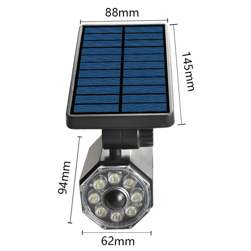 Solar LED Outdoor Spotlight & Landscape Courtyard Lawn Lamp