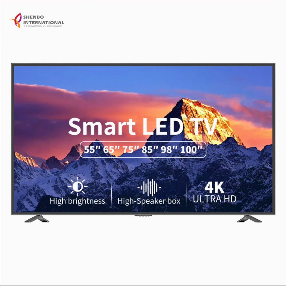 100" 4K UHD Smart QLED TV – 120Hz Refresh Rate (White Cabinet)