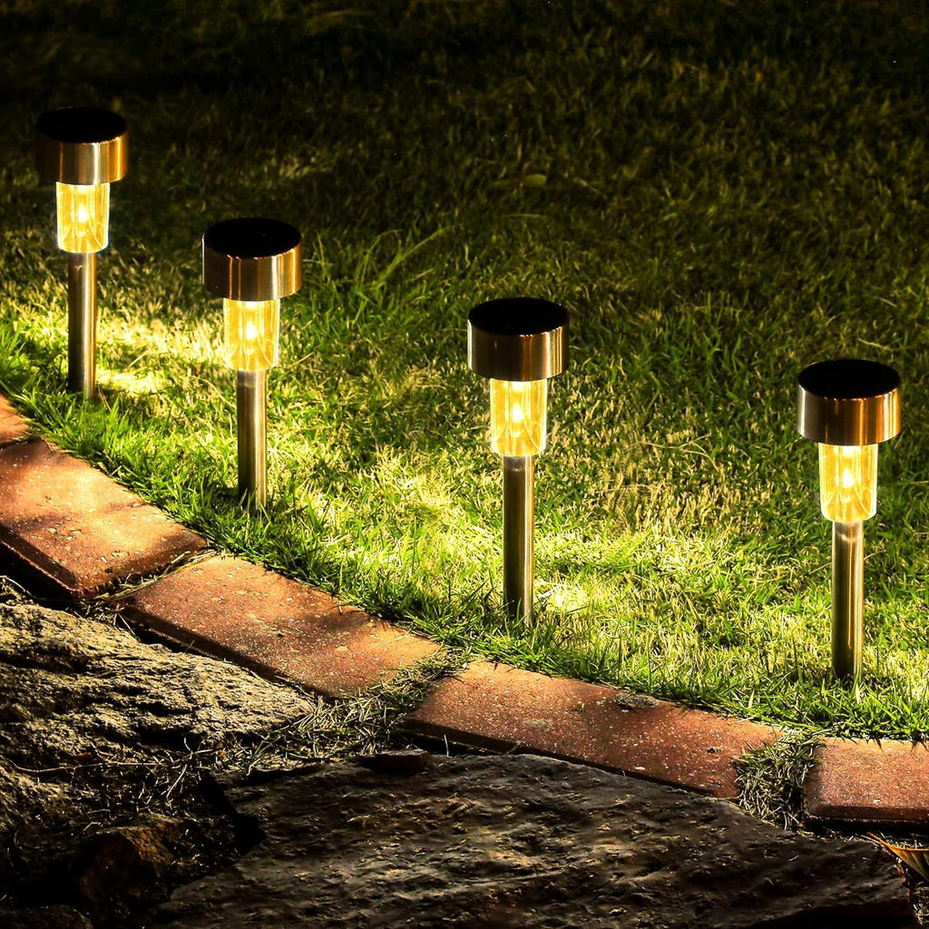 GIGALUMI Solar Lights Outdoor Waterproof-0
