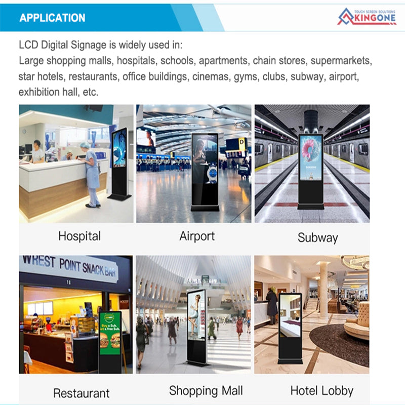 32-Inch Android Commercial Digital Signage Display (Wall Mount & Standalone)