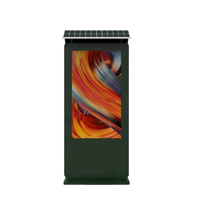60" Outdoor Solar-Powered LCD Digital Signage Display Kiosk