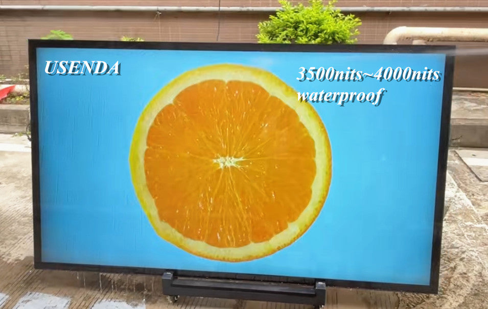 Ultra-Bright Outdoor Smart Digital Signage TV (3500 Nits | 4K UHD | IP67 Waterproof)