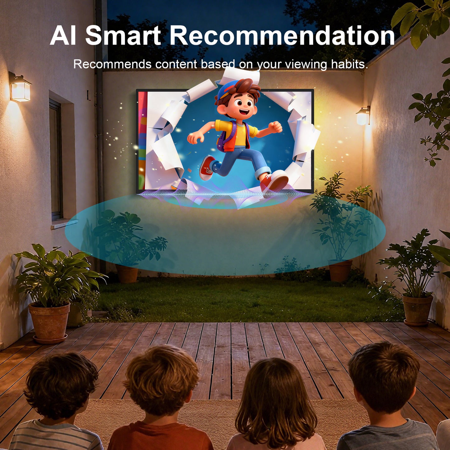 55" Weatherproof 4K Ultra HD Outdoor Smart TV (Dolby Atmos, 1000 Nits)