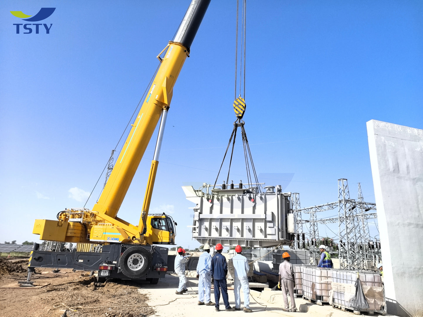 TSTY 110kV / 35kV Three-Phase Power Transformer – 6000 KVA High Efficiency
